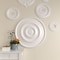 Ekena Millwork Dylar Ceiling Medallion (Fits Canopies up to 6 1/4"), 30"OD x 2 1/4"P, Primed White CM30DY - alternate 5